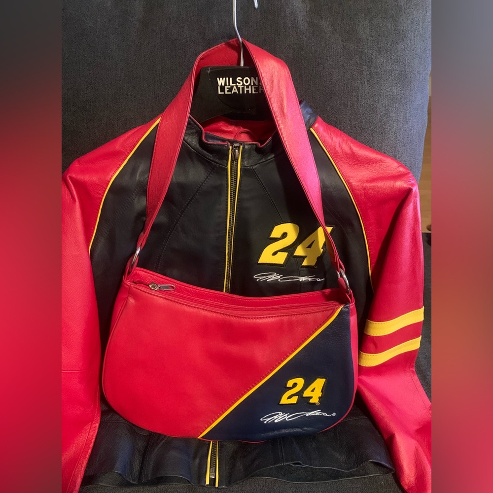 Leather Jeff Gordon NASCAR